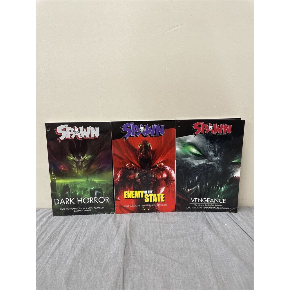Spawn Dark Horror 2019 Enemy of the State 2019 Vengeance 2020 FS Bnfts Charity